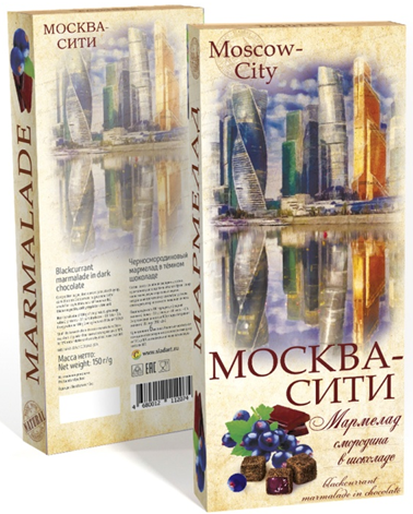  Сладарт Мармелад Черносмородиновый в тёмном шоколаде, 150г  в Кумертау