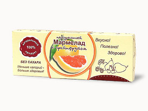  Мармелад натуральный "Грейпфрут" 140г в Кумертау